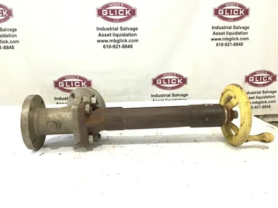 Flanged Control Valve w/ Handwheel Actuator Stainless Steel Y-Pattern 278-11006