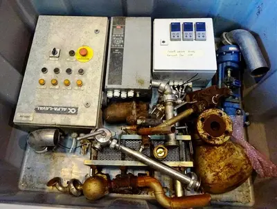 Alfa-Laval CT-6 Centritherm evaporator, 316SS.