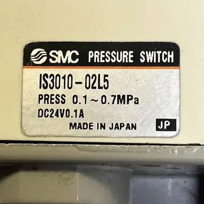 Used SMC IS3010-02L5 Relays & Switches | Surplus Asset Holdings #1205711