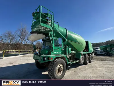 Used 2020 TEREX FD4000 Cement Mixers Georgia US | Proxy Equipment #1381935