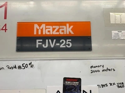 MAZAK FJV-25 Vertical Machining Centers | Toolquip, Inc. (2)
