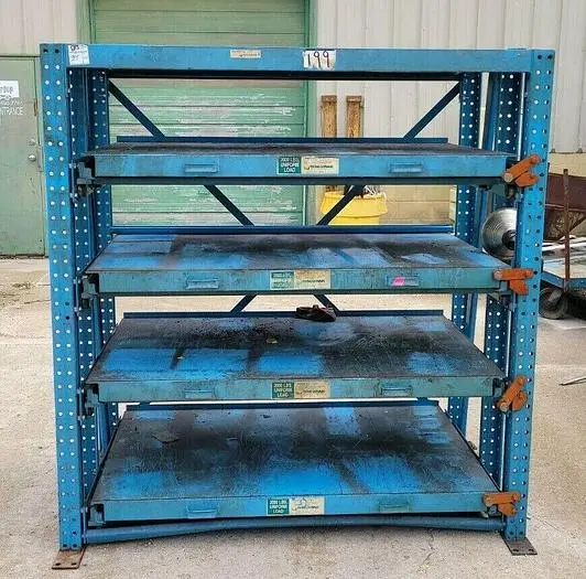 Used RIDG-U-RAK 3' X 5' SHELF Racks/Shelving Wisconsin US | Lemke Machinery Sales #352385