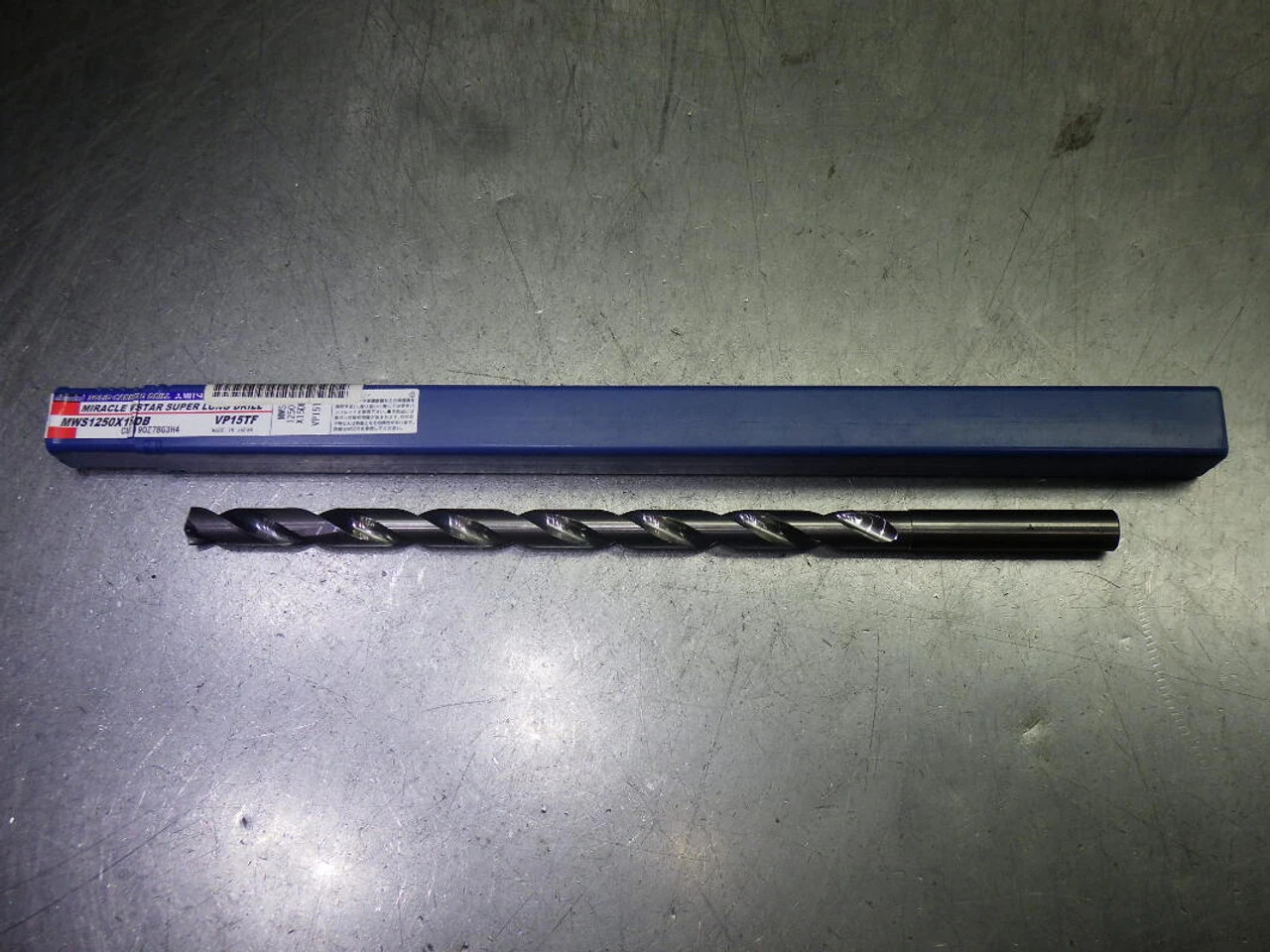 Mitsubishi 12.5mm Coolant Thru 15xD Carbide Drill MWS1250X15DB VP15TF (LOC2525)