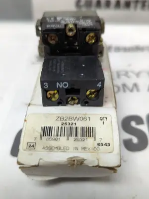 New | in-Stock TELEMECANIQUE ZB2BW061 Contact Blocks Ohio US | Surplus Asset Holdings #1246074