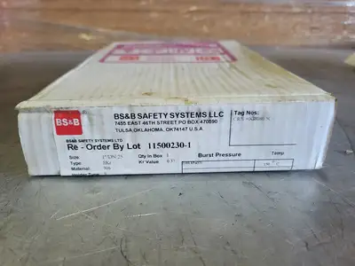 USED BS&B SAFETY SYSTEMS LLC 11500230-1