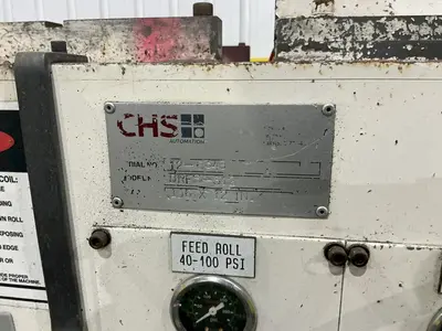 USED CHS PTS-300-7-12BRAND: CHSYEAR: 2012DESCRIPTION: CHS COIL STRAIGHTENER - PULL THRU - 12" WIDE X .156"