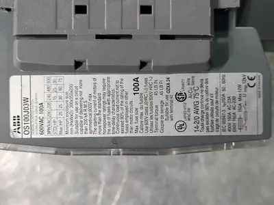 NEW ABB OS100J03W