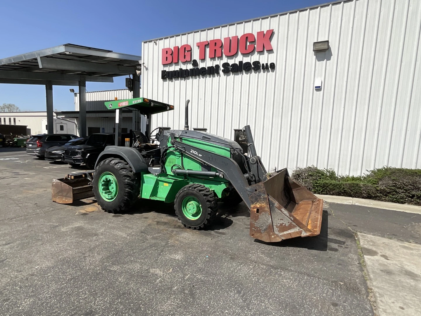 Used 2017 JOHN DEERE 210LEP Utility Tractors California US | Big Truck & Equipment #1412351