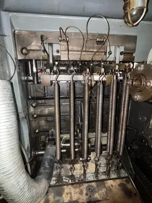 US Baird 4L37 Transfer Press 5" Stroke 12 Ops 2 Row Oscillating Feed Mint