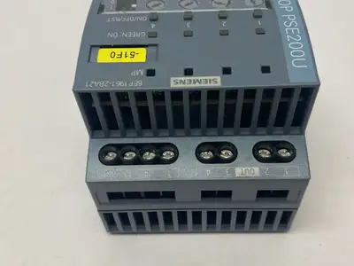 USED SIEMENS SITOP PSE200U SELECTIVITY MODULE 4-CHAN. OUTPUT 24VDC