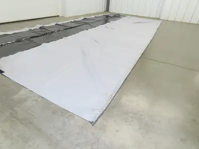 Singer Safety 82"x 15' Vinyl Welding Curtain Weld Vision Tinted Strip