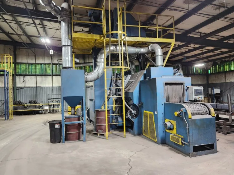 Used VIKING MB2424/VK4300 Shot Blast Cleaning (Peening / Airless) Georgia US | The Equipment Hub #1304949