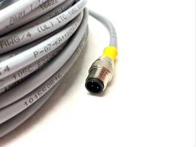 USED TURCK EUROFAST DOUBLE ENDED CORDSET 4-PIN M12 20M U2172-21
