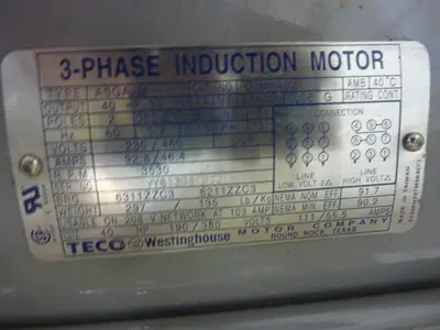 NEW TECO WESTINGHOUSE DJM0402