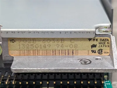 YE Data YD-702B-6036B Internal 3.5" Floppy Drive Assembly Rev. C Used