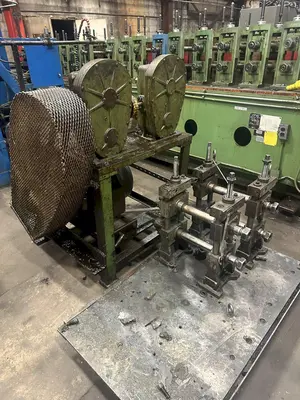 2 STAND x 2" YODER UNIVERSAL DRIVE ROLLFORMER: STOCK #23430