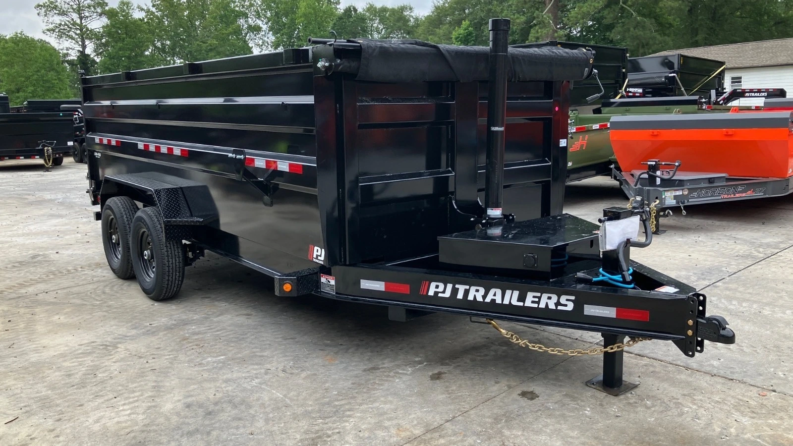 USED 2021 PJ Trailers 7 x 16