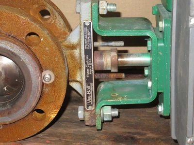 Fisher 3" V150 V-Ball Control Valve Steel Body Material