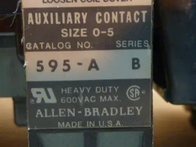 USED ALLEN BRADLEY 509-AOD SER B W36