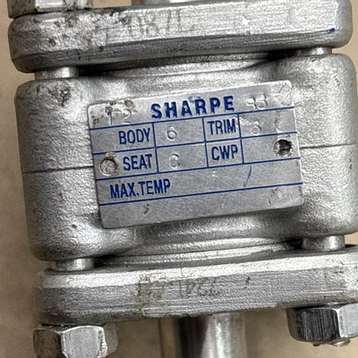 New | in-Stock Sharpe CF3M Valves/Fittings Indiana US | J&J Industrial Supply #1542776