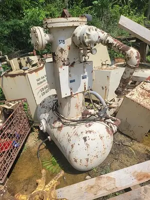 Used AFTERMARKET AIR COMPRESSOR TEE TANK Air Compressor Parts Pennsylvania US | East West Machinery & Drilling #1417280