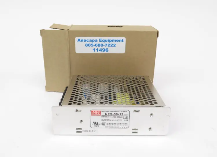 New | in-Stock MEAN WELL NES-50-12 Power Supplies California US | ANACAPA EQUIPMENT BROKERS, INC #1299962