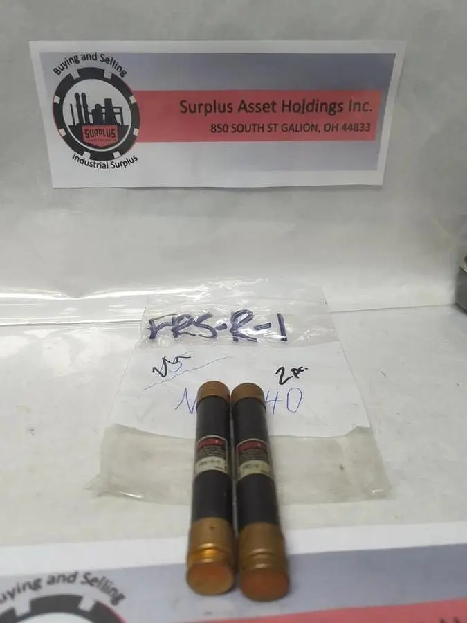 Used COOPER BUSSMANN FRS-R-1 Miscellaneous Equipment (Electrical & Power) | Surplus Asset Holdings #1190917