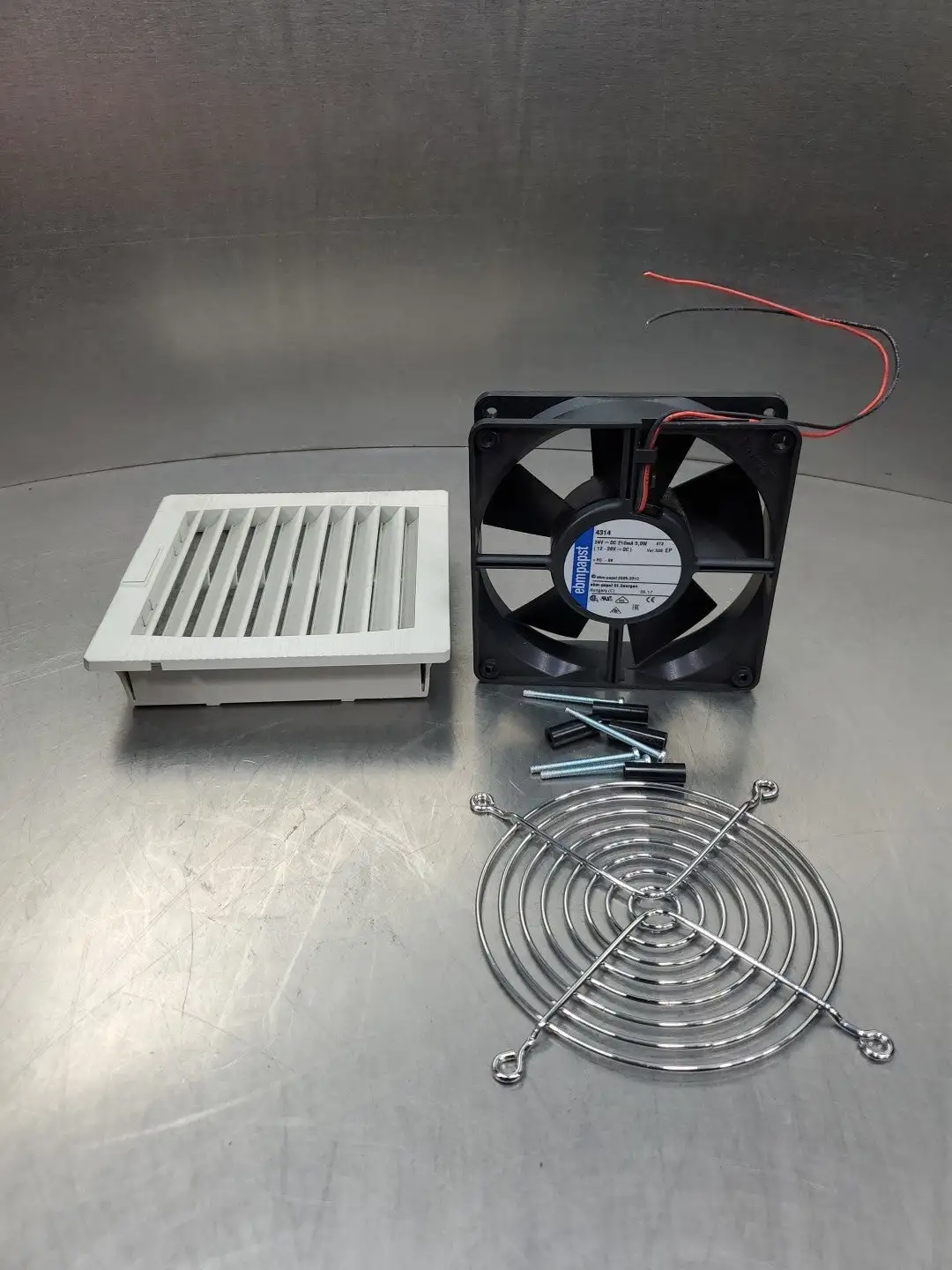 EBMPAST 4314 24VDC Fan Kit w/Filter Module. 5E-18