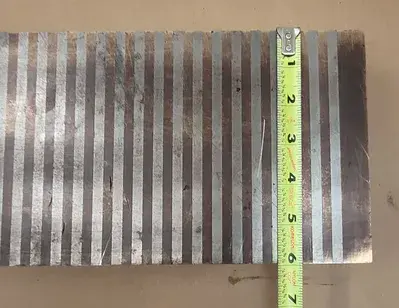 MAGNETIC CHUCK 6IN X 18IN (SURFACE DIMENSIONS: 6” X 18”, HEIGHT: 2-3/4”)