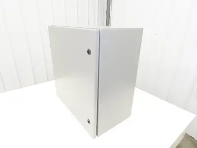Wiegmann Electrical Enclosure Cabinet 24x24x12" Type 12 Gray  -No Backplate-