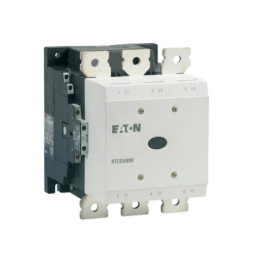 Eaton XTCE500M22TD IEC Contactor, 500A, 24-48 Vdc, 2N0-2NC, 500A, Frame M [New]