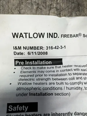 WATLOW BLNF44C13 Electrical/PLC/Automation | ESS Industrial Equipment Sales (15)