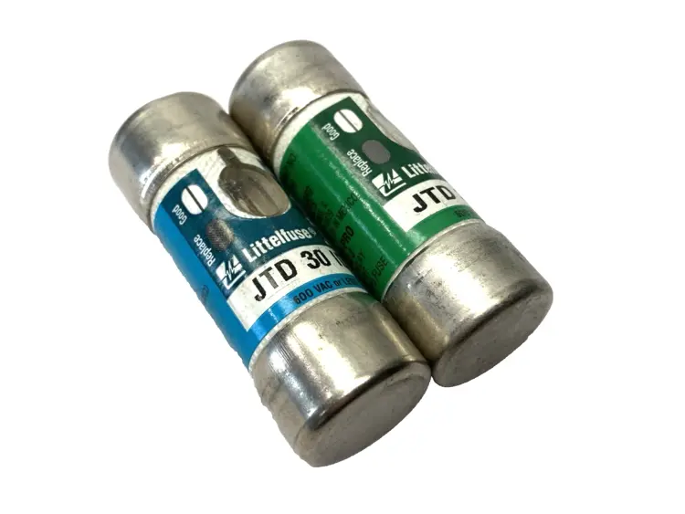 Used LITTELFUSE TIME DELAY INDICATOR FUSE CLASS J 600VAC 30A LOT OF 2 Fuses Michigan US | Maverick Industrial Sales #1090098