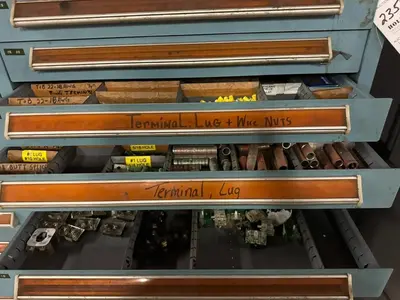 VIDMAR 15 DRAWER CABINET  (NO CONTENTS)