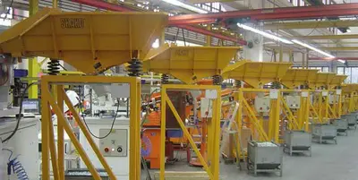Used PERFORMANCE FEEDERS TYPE FVE Vibratory Feeders Ontario CA | Walden Machinery #1289225