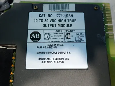 Used ALLENBRADLEY 1771OBN PLC Input & Output Ohio US | HGR 24 #878444