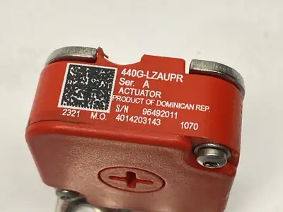 USED ALLEN-BRADLEY SER A GUARDMASTER INTERLOCK SWITCH W/440G-LZAUPR