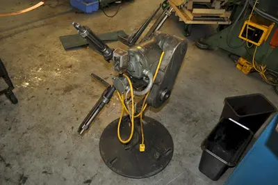 300 LB X 8" LITTELL MOTORIZED UNCOILER