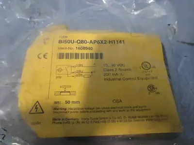 NEW TURCK BI50UQ80AP6X2H1141