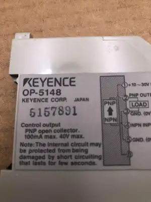 Keyence OP-5148 PNP Converter / Adapter 40V 100mA -NIB