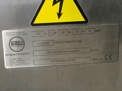 Used 2020 LOMA CW3 6000M Scales Illinois US | M&M Equipment Corp. #1503827