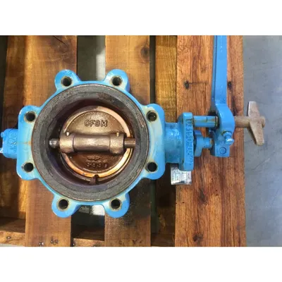 Used 6" Keystone Manual Butterfly Valve Figure 222