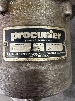 PROCUNIER #3 TAPPING HEAD