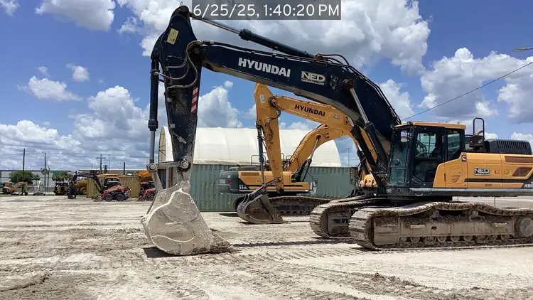 Used 2022 HYUNDAI HX480AL Crawler Excavators Florida US | National Equipment Dealers #1422468
