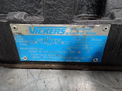 Used VICKERS DG5S82NMFPA5WLB530 Pumps Ohio US | HGR 24 #877594