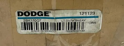 New | in-Stock DODGE 2BK110QT Conveyor Parts Ohio US | Surplus Asset Holdings #1242802
