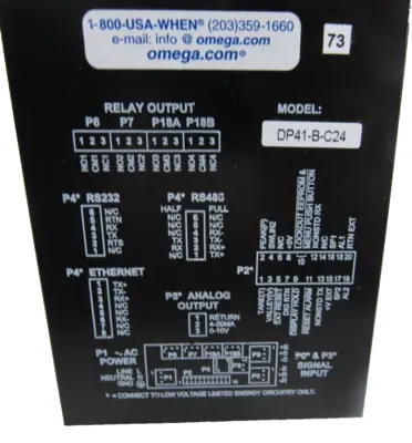 NEW OMEGA DP41-B-C24 UNIVERSAL INPUT METER DP41BC24