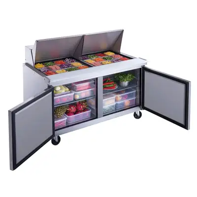 New | in-Stock Dukers _UNKNOWN_ Food Prep Tables Illinois US | Falcon Restaurant Supply #1376871