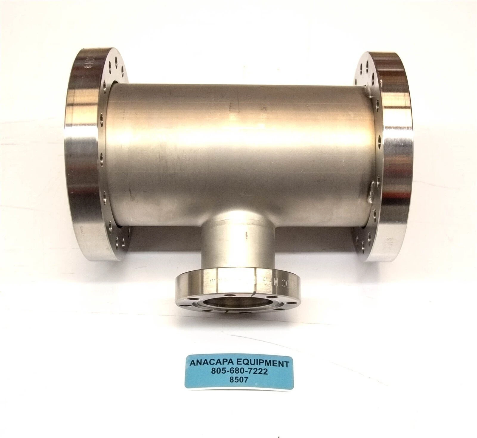 MDC 3-Way Tee Reducer W/ Flange Reducer 6" OD Stainless Steel (8507)R