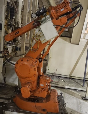 ABB IRB2400-M98A Robot Manipulator Arm w/ Controller and Teach P